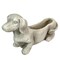 Resin Distressed Rustic Finish Dachshund Dog Indoor Outdoor Planter